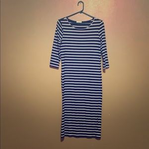 Heart & Hips Midi Stripe Dress